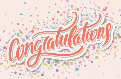 Congratulations